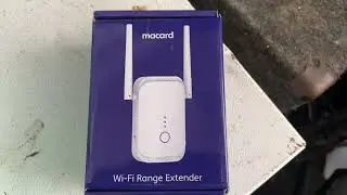 Setup Macard wi-fi range extender
