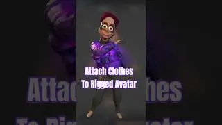 Dressing your Rigged Avatar!! || Blender Tutorial  #blender #blendertutorial #rigging #3danimation