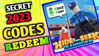 All *Secret* Hide And Seek Codes 2023 | Codes for Hide And Seek 2023 - Roblox Code