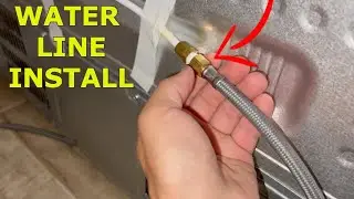 How to Connect a Water Line to a Refrigerator