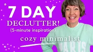 Declutter your home motivation! Cozy Minimalist Living, Flylady tips