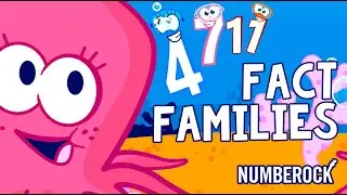 Fact Family Song | Addition & Subtraction with Number Bonds | How to Add & Subtract 9+5=14 & 7+4=11