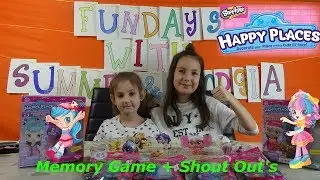 MEMORY GAME - LP AND HATCHIMALS - SHOPKIN & TROLLS PRIZES - SHOUT OUT'S!