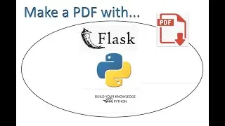 Use Flask to create a PDF from Html with Python