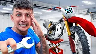 Construire une Moto de A à Z, SANS ENTRAÎNEMENT (ft Boiserie)