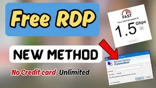 ◀ How to Get FREE RDP 2024 | Create High Speed RDP | RDP New Method 100 % Working | ✅ Trick By Amit