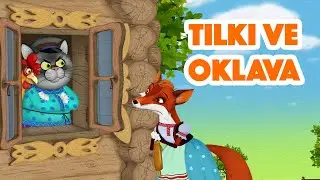 Maşa’nın Masalları - 🦊 Tilki ve oklava 🐈🐓 (Bölüm 22) 📚 Mashas Tales 📚 Maşa İle Koca Ayı