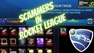 Scammers in Rocket League ☠☠ | Black Reaper Scam and few more😢