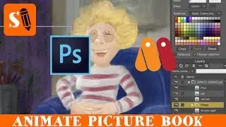 How to Animate a Picture Book in Moho Pro 12 Using Original Illustrations