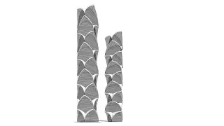 3d modeling Concept 2115. Idea: Muqarnas using Sketchup