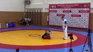 Барабаш - Белоусова ФИНАЛ 44 кг. Первенство России по самбо в Новороссийске 2021