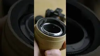 Unboxing my new URTH lens mount adapter - #Shorts