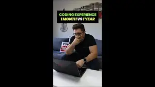 Coding Experience - 1 Month vs 1 Year