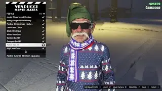 GTA 5 Online - All Masks (Festive Edition)