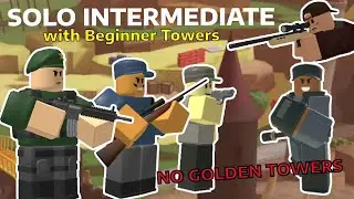 [TDS] SOLO TRIUMPH INTERMEDIATE Only using Beginner Towers - NO GOLDEN TOWERS