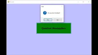 Programming in Visual Basic.NET: using If with Question messagebox and default button in VB. net