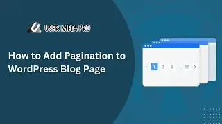 How to Add Pagination in Wordpress Blog Page