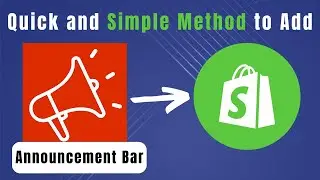 How to Add Announcement Bar in Shopify | Step-by-Step Tutorial