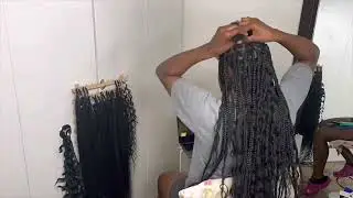 Goddess Knotless Braids