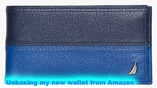 Unboxing my new wallet from Amazon