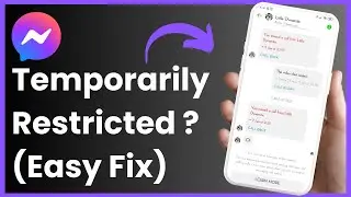 Fix Messenger Send Failed  - Youre Temporarily Restricted ! [EASY STEPS]