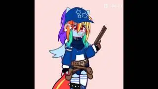 My Little Ponie's Rainbow Dash, #MLP #gachanebula #piggy by @user-yh9lu8iz9m✨