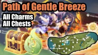 Path of Gentle Breeze | All Charm/Chest Locations | Moonlight Merriment - [Genshin Impact 2.1]