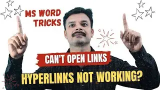 Fix: Unable to Open Hyperlinks in MS Word | Easy Solutions