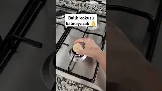 Balık pişirdikten sonra bitmiş limonu ateşin üstüne koyunkokukalmayacak #shortsviral#trend#trending