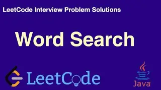 LeetCode in Java - Word Search