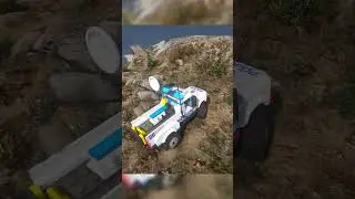 Robbing Bank with LEGO Cop Car in GTA 5 RP..