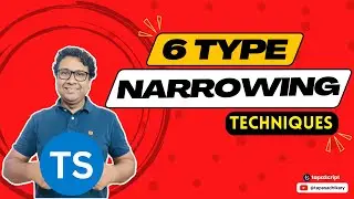 TypeScript Course || 6 Type Narrowing Techniques #typescript