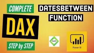 Power BI DAX Tutorial (11/50) - What is DatesBetween Function