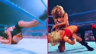 Michelle McCool With Kristal Vs Jillian Hall With Ashley Massaro