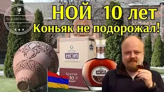 Ной 10. Коньяк, который не подорожал! Обзор коньяка Ной Классик 10 лет. История, интересные факты