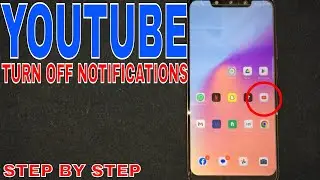 ✅  How To Turn Off YouTube Notifications 🔴