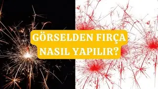 PHOTOSHOPTA GÖRSELİ FIRÇA HALİNE GETİRMEK - PHOTOSHOP FIRÇA NASIL OLUŞTURULUR?