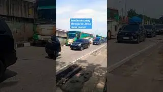kemacetan masih terjadi jalan Pantura  @Panfora 