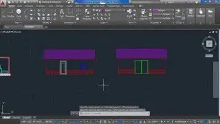 Autocad 2016 - How To: Elevation (front and back) Lesson 8