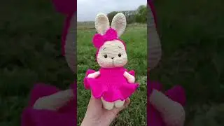 Навязала 🥰 милый зайка 🐰по мк 