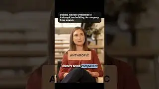 Daniela Amodei (President of Anthropic) on building the company 