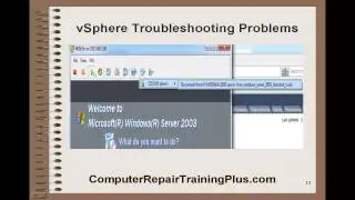 vSphere Troubleshooting Problems