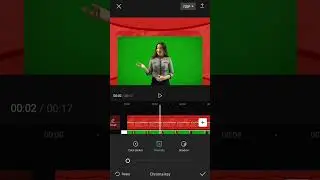 how to green screen remove in capcut #capcut