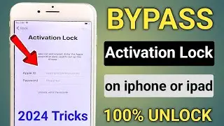 How To Bypass Activation Lock on iPhone 4/5/5S/5C/6/6S/7/7Plus/8/8Plus || Without Apple ID