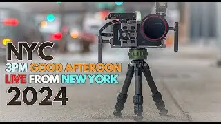 NEW YORK CITY LIVE WALKING TOUR & FOOD SHOW  | August 26th, 2024 | STILL WAITING FOR FOOD 3PM