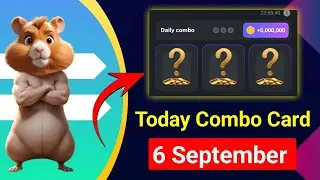 7 September daily combo card Hamster kombat || today combo card Hamster || unlock daily combo card