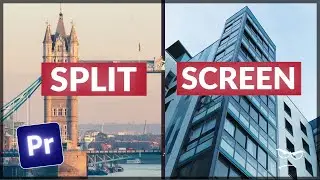 How to make SPLIT SCREEN EFFECT | Premiere Pro