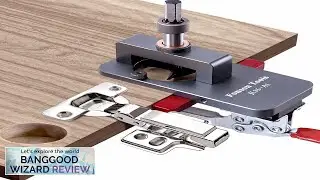 Fonson Tools 35mm Concealed Hinge Jig Drilling Guide Door Hinge Jig Review