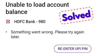 Fix Phonepe unable to load account balance | Something Went Wrong Problem Fixed