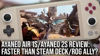 AyaNeo Air 1S/AyaNeo 2S Review - Faster Than Steam Deck/ROG Ally? Ryzen 7 7840U Tested